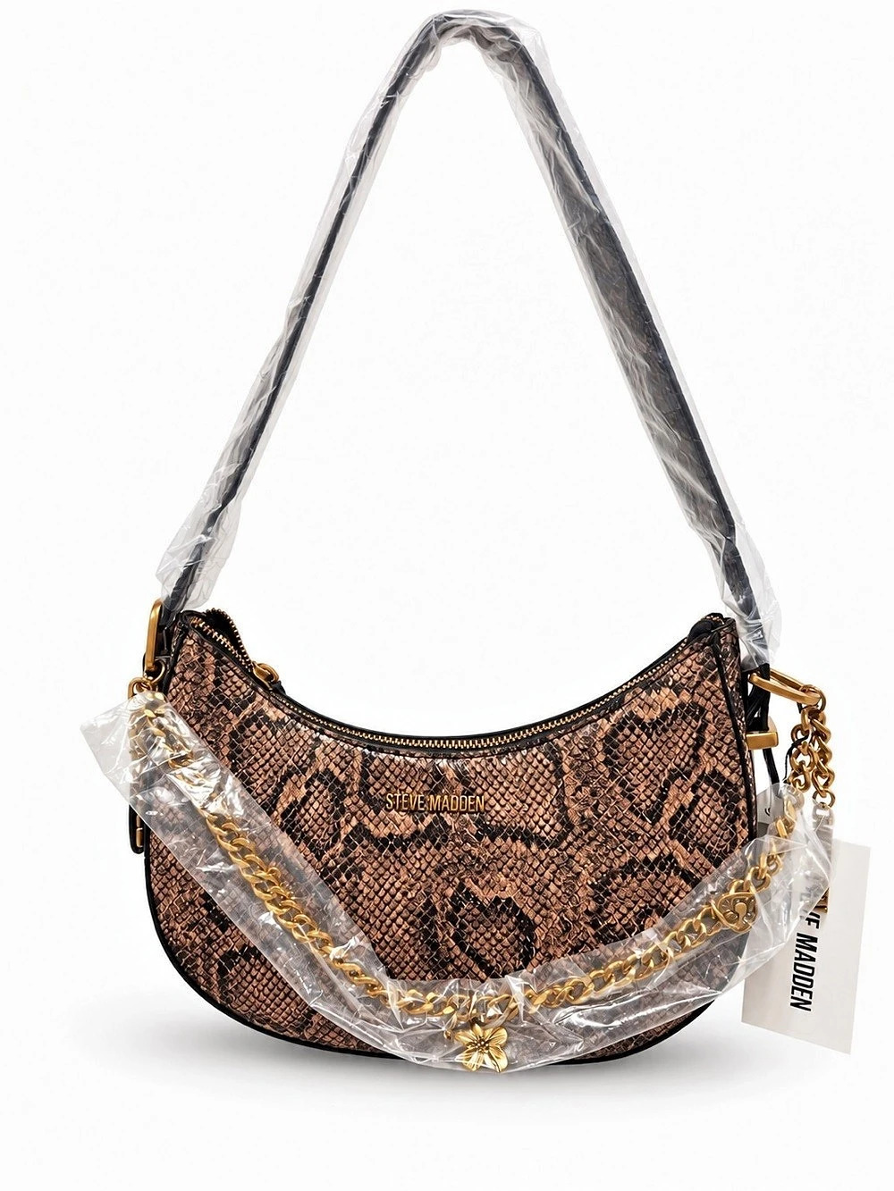 Steve Madden Snakeskin Shoulder Bag – NWT